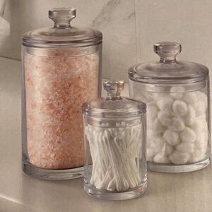 Huntington Home Apothecary Glass Jar/Storage Set